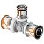 Тройник S-PRESS PLUS 25-25-16 '5А, латунь, Uponor