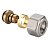 Концовка для м/п труб и труб PEX, 20х2, 3/4" Gekon