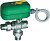 Кран шаровой 3-х ход., 3/4" (НР-ВР), сервопривод арт.3005 40 S
