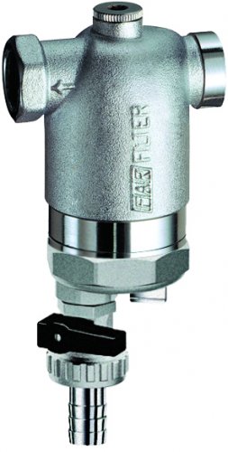 Фильтр 1", ВР-ВР, 300 мкм, с магнитной вставкой, под манометр, Tmax: 95 °С, 25 бар FAR