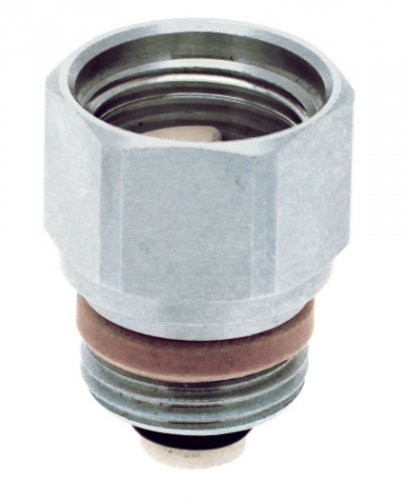 Клапан обратный 3/8"х1/2", для воздухоотводчика, хромированный FAR