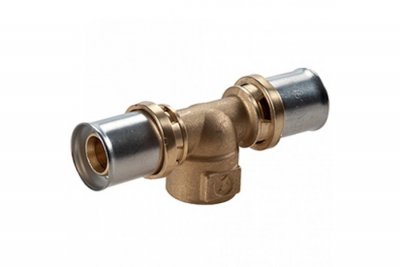 Тройник "мультипресс" с ВР для труб GIACOTHERM, GIACOFLEX, 1/2"x(20x2)