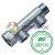 Коллектор 1 1/4", ВР-НР, 2 отвода 1/2", ВР, межосевое 50 мм FAR