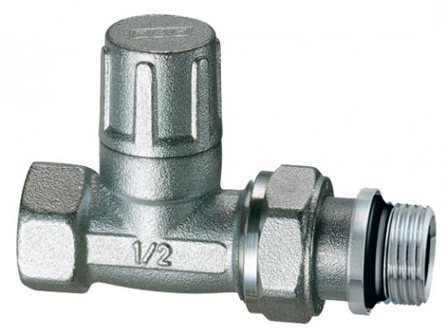 Вентиль запорный прямой, 1/2", EPDM FAR