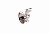 Кран шаровой угловой для подключения сантехнических приборов 1/2" x 3/4" наружная - наружная резьба