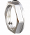 Контргайка DN15 (1/2") латунь никель