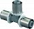 Тройник S-PRESS 32-32-32 '5В, PPSU, Uponor
