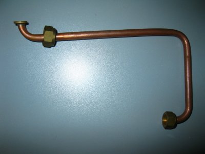 Трубопровод подключения расшир. бака котла Xilo D 20, Xilo D 24 (Арт.:01573520)