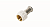 Муфта ВР, ПВДФ пресс, 20х1/2", цвет белый Henco