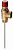 Клапан предохранительный 1/2"НР-ВР, по температуре и давлению 4 бар