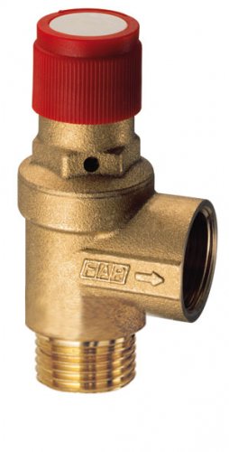 Клапан предохранительный 1/2" (ВР-НР), 1 бар