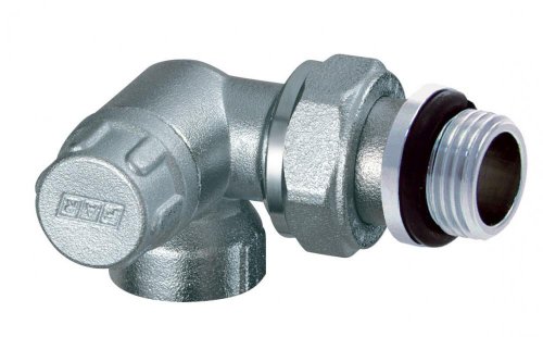 Вентиль запорный трехосевой левосторонний, 1/2", ВР, EPDM FAR