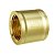 Муфта DN15 (1/2") ВР латунь