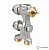 Клапан прямой запорный Jaga, Eurocone 3/4"