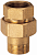Фитинг прямой 3/4", латунь FAR