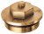Заглушка CR, 1 1/2", НР, латунная FAR Заглушка CR, 1 1/2", НР, латунная FAR