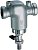 Фильтр 3/4", ВР-ВР, 100 мкм, с манометром, Tmax: 95 °С, 25 бар, хромированный FAR