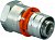 Штуцер S-PRESS с ВР 25-RP3/4" '5В, латунь, Uponor